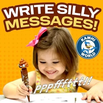 Kamhi World Farting Poop Pen - Hilarious Gag Gift for All Ages!