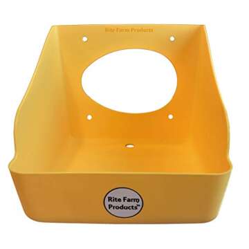 6 PACK RITE FARM PRODUCTS WASHABLE POLY EGG NESTING BOX CHICKEN LAYING COOP NEST