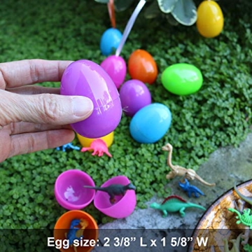 Bright Plastic Easter Eggs Assortment for Hunt Fun