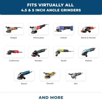 Benchmark Abrasives 4.5" Premium Zirconia Flap Discs 60 Grit