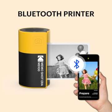 KODAK Memo Shot ERA Kids Instant Camera and Photo Printer