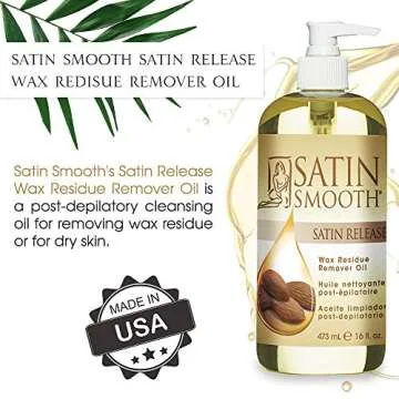 Satin Smooth Wax Residue Remover Oil - 16 oz for Smooth Skin