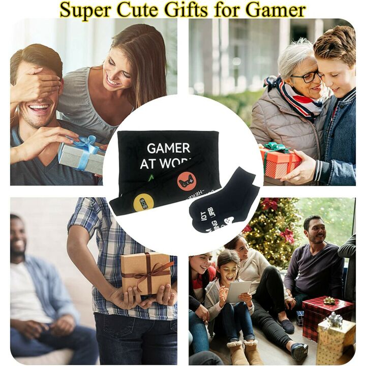 Perfect Gamer Gifts: Throw Pillows & Socks