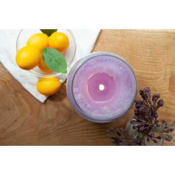Lemon Lavender Scented Candle - 22oz Classic Jar