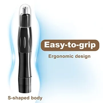 SCHACHUP Nose Hair Trimmer, Waterproof & Ergonomic Design