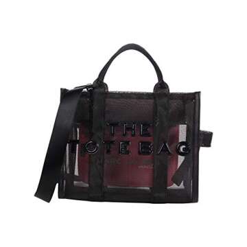Marc Jacobs Small Traveler Mesh Tote Black One Size