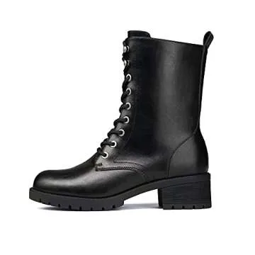 DREAM PAIRS Stylish Women's Combat Boots for Everyday