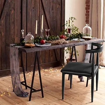 Stylish Yaheetech Mid Century Dining Chairs Set of 4