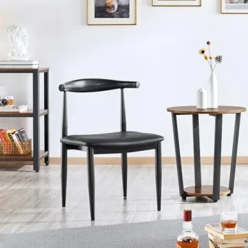 Stylish Yaheetech Mid Century Dining Chairs Set of 4
