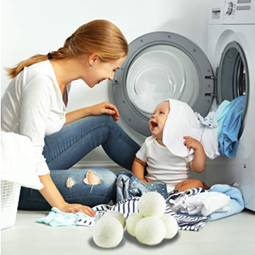 SnugPad XL Size Wool Dryer Balls - Eco-Friendly Laundry Solution