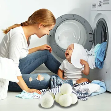 SnugPad XL Size Wool Dryer Balls - Eco-Friendly Laundry Solution