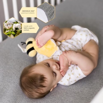 Burt's Bees Organic Crib Sheet for Healthy Sleep