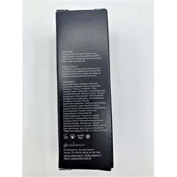 Glo Skin Beauty Luminous Liquid Mineral Foundation Makeup with SPF 18 (Tahini) - Improves Uneven Skin Tone, Smooths & Corrects Imperfections, Sheer to Medium Coverage, Dewy Finish