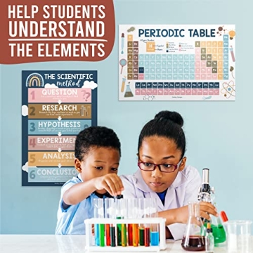 Hadley Designs Boho Science Posters for Middle School Classroom
