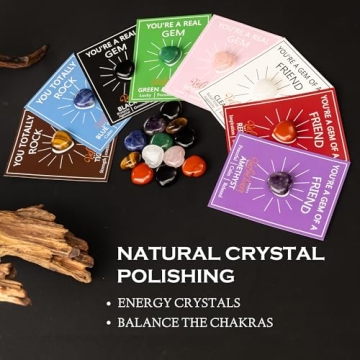 Heart-Shaped Crystal Rocks Set for Kids' Valentine's Day