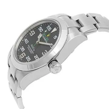 Rolex Air King Black Dial Men's Watch - Luxury Redefined