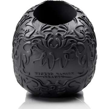 Stylish Skull Makeup Brush and Pen Holder