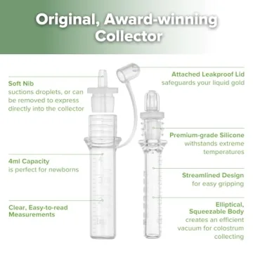 Haakaa Colostrum Collector Set for Safe Baby Feeding