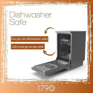 Wide Mouth 1 Gallon Glass Jar with Lid - Glass Gallon Jar for Kombucha & Sun Tea Gallon Mason Jars are Large Glass Jars with Lids 1 Gallon for Food Storage - 4pk Large Jars with Airtight Plastic Lids