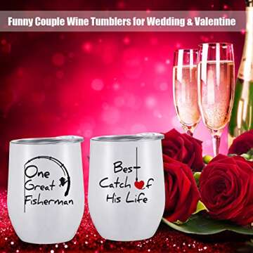 Boao Couple Tumbler Set - Funny Gifts for Couples