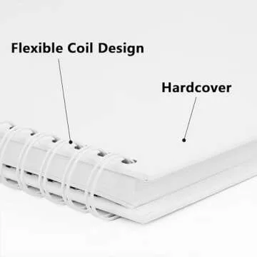 Hiwhy Scrapbook 12x12 Inch DIY Scrapbook Album Hardcover Kraft Paper Scrap Book Photo Albums 50 Sheets Memory Book for Family, Wedding