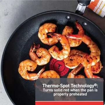 T-fal 8 Inch Advanced Non Stick Fry Pan for Everyday Cooking