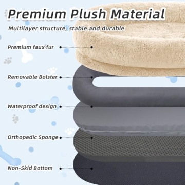 Luxurious Human Dog Bed - Perfect for You & Pets