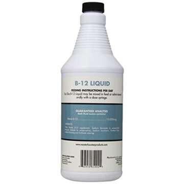 Rooster Booster B-12 Sheep and Goat Liquid, 32-Ounce