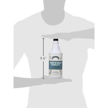 Rooster Booster B-12 Sheep and Goat Liquid, 32-Ounce