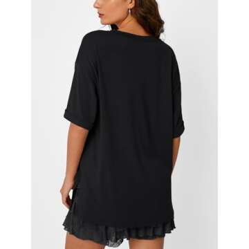 Trendy Queen Oversized T-shirt for Women - Casual Comfort