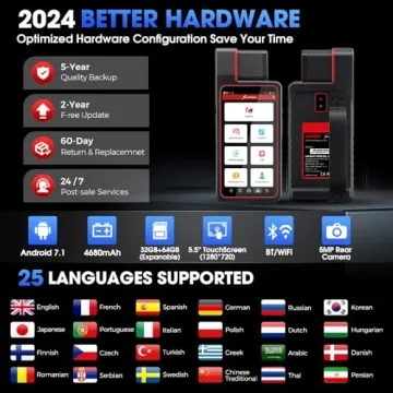 2024 Elite LAUNCH X431 Diagun V Scan Tool for All Cars