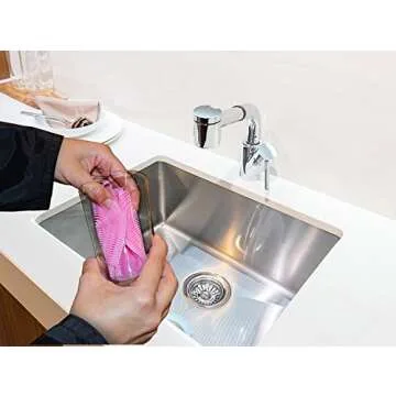 Outtills Silicone Sponge (3 Pack) Plus Free Bonus - Food Grade Reusable Sponges for Dishes - Dishwasher Safe, Heat Resistant and BPA Free - Double Sided Silicon Brush - Dish Scrubber - 3 Colors