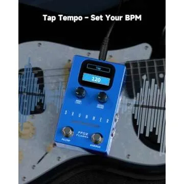 FLAMMA FF02 Drum Pedal - 121 Grooves for Guitarists