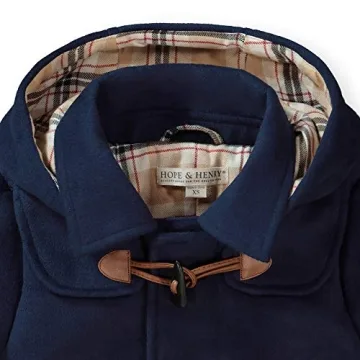 Hope & Henry Kids Toggle Duffle Coat for Winter Wear
