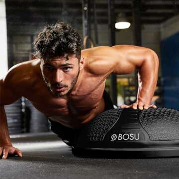 BOSU NexGen Half Ball - Versatile Fitness Trainer for Everyone