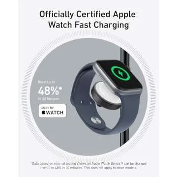 Anker MagGo 3-in-1 Wireless Charging Station for Apple Devices