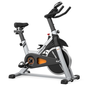 YOSUDA Indoor Stationary Bike with Tablet Mount and Comfort Seat