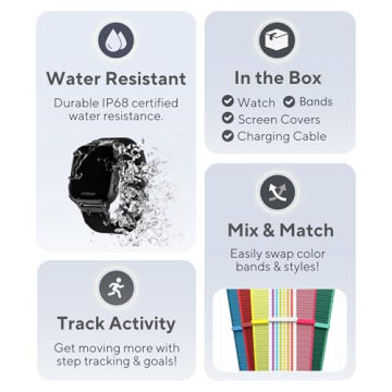 JrTrack 4 Kids Smart Watch - Smart & Safe Fun for Kids