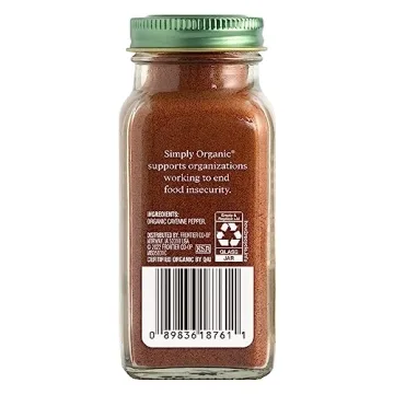 Simply Organic Cayenne Pepper that Adds Flavor and Heat