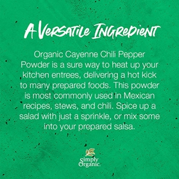 Simply Organic Cayenne Pepper that Adds Flavor and Heat