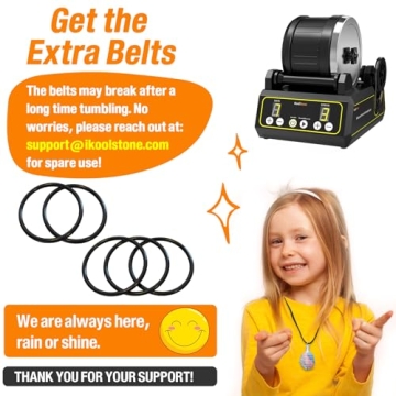 KoolStone C1 Rock Tumbler - Quiet, Large Capacity Kit