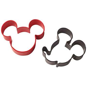 Wilton Mickey Mouse Cookie Cutter Set - Fun Baking Tools