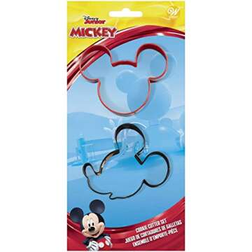 Wilton Mickey Mouse Cookie Cutter Set - Fun Baking Tools