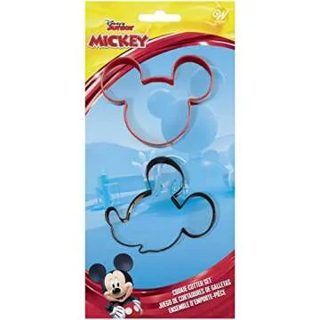 Wilton Mickey Mouse Cookie Cutter Set - Fun Baking Tools