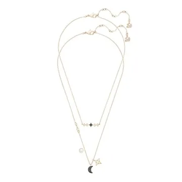 Swarovski Symbolica Necklace Set with Crystals and Chains