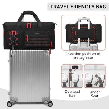 BOSSTIN DJ Cable Bag – Durable Gear Organizer for DJs