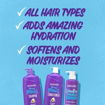 Aussie Miracle Moist Hair Care Set with Avocado Oil