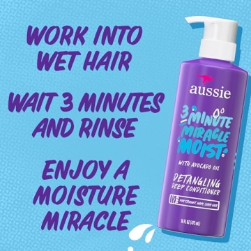 Aussie Miracle Moist Hair Care Set with Avocado Oil