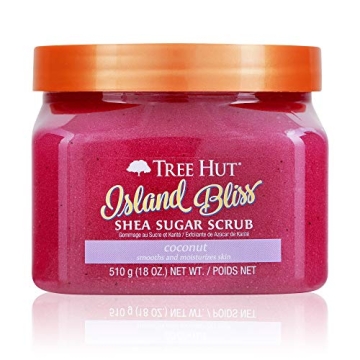 Tree Hut Island Bliss Shea Sugar Scrub for Radiant Skin