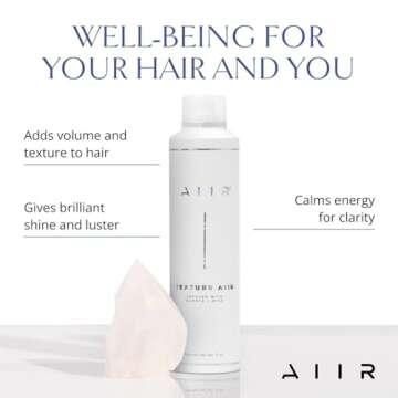 AIIR Texture Styling Spray - Volumizing Dry Spray for Lift and Light Hold - 7 oz
